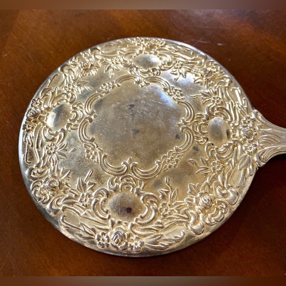 Mirror Godinger GSA Silver Piece Ornate
Dresser Vanity  Hand Mirror - Picture 6 of 12